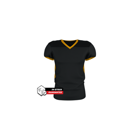 Badger Sport Youth Elusive Football Jersey (A00174-042604), Color 'Black/Gold'